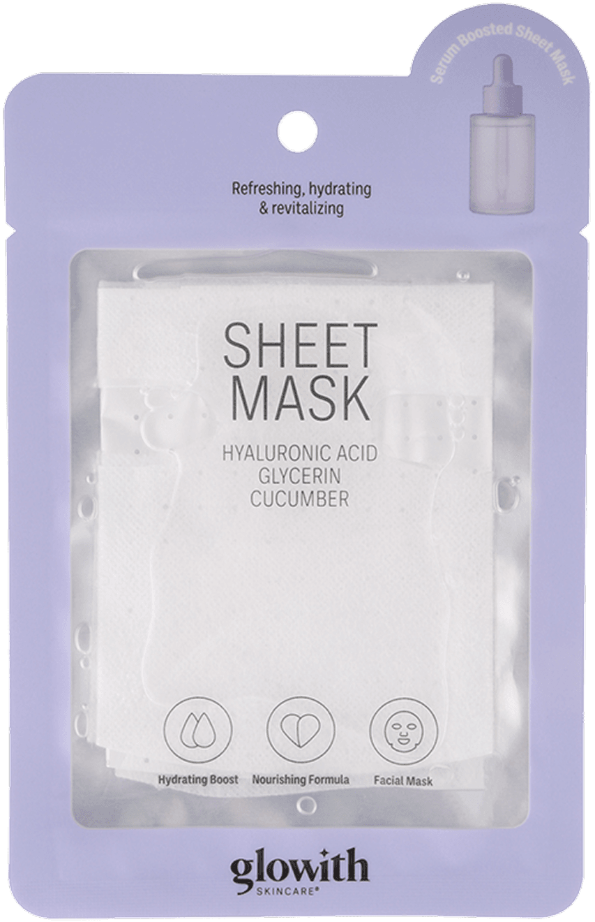 Sheet Mask HyaluronicAcid Glowith Skincare